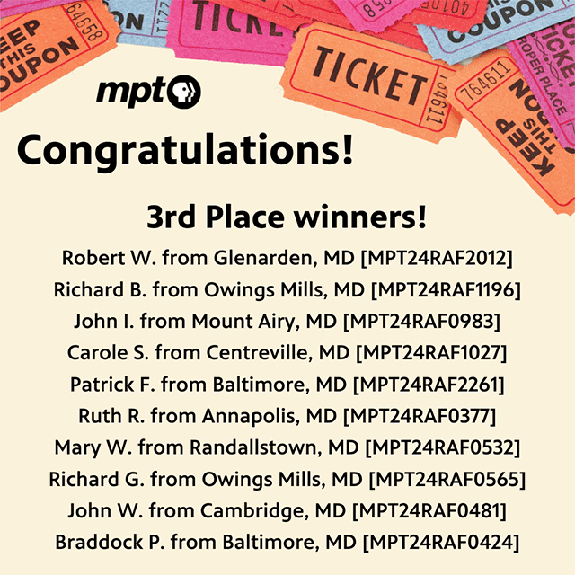 2024 Raffle 3rd prize Winners